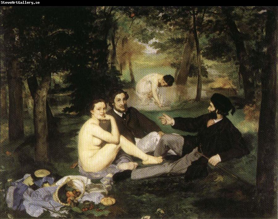 Edouard Manet Le Dejeunersur l'Herbe